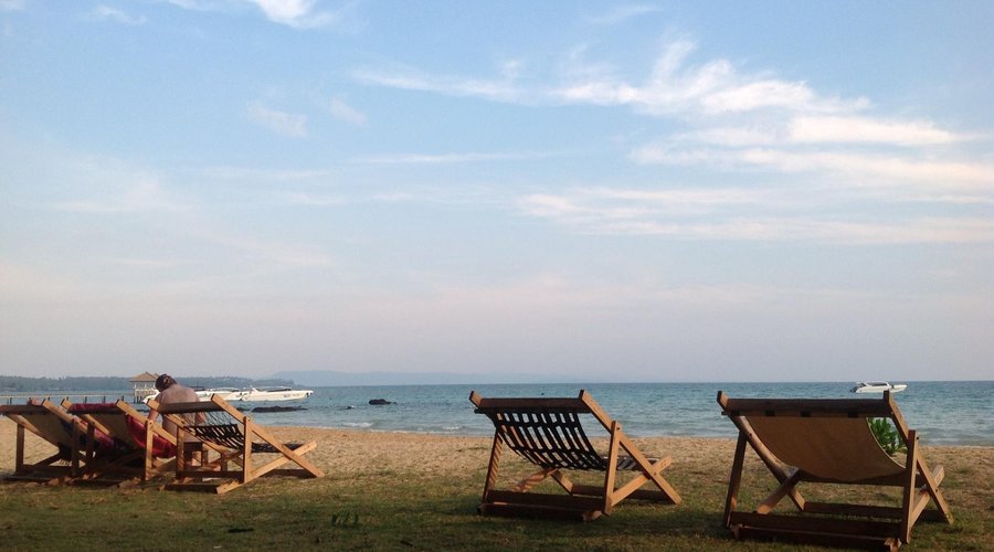 Beach front