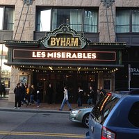 Outside the theater
