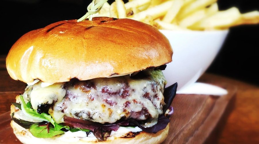 The Bell Inn burger