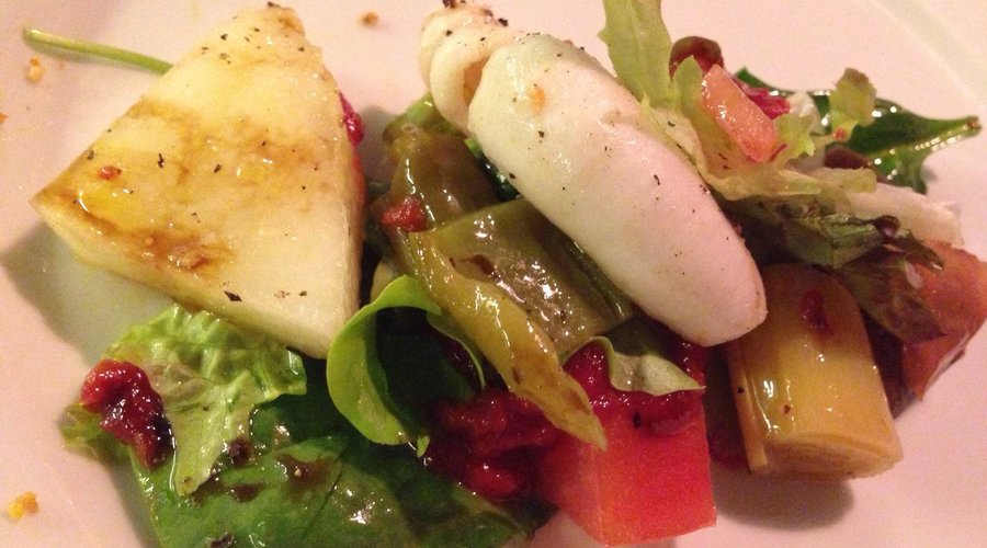 Ensalada de chipiron y verduritas