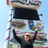 Mary at Mary's place!