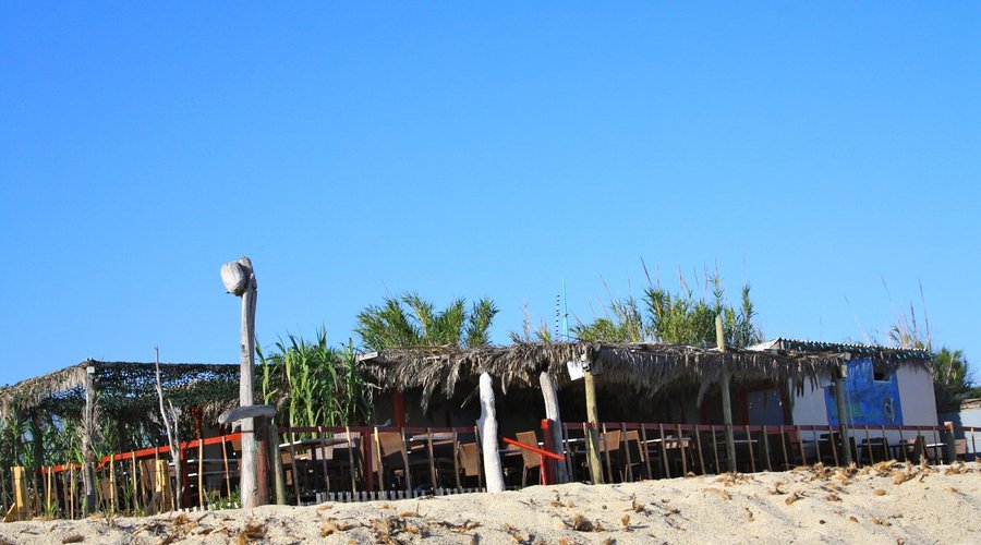 entrée par la plage