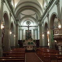 Inside The little church.
