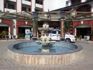 Hotel The Grand Raj in Kangra, image may contain: Potted Plant, Villa, Hotel, City