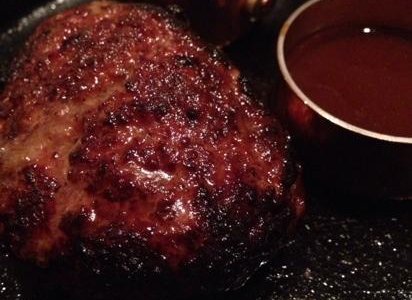 ハンバーグは美味しかった