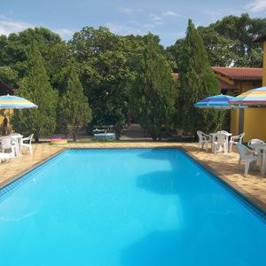piscina e restourante