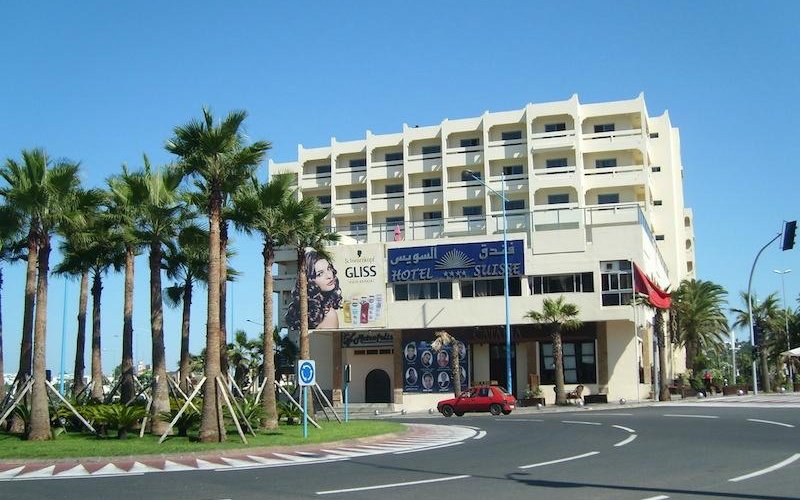 Hotel Suisse, fachada corniche