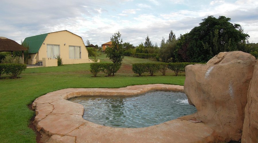 Swimming Pool no 3 with Cottage 9 Venus behind