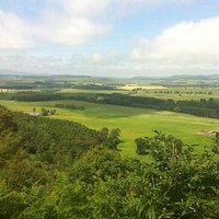 view from brizlee hill looking north est