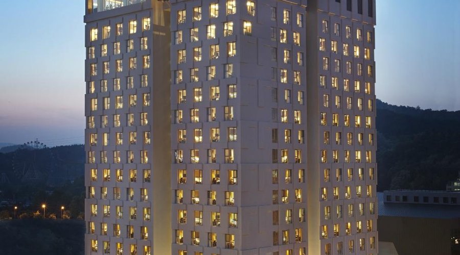 Hotel whole night view