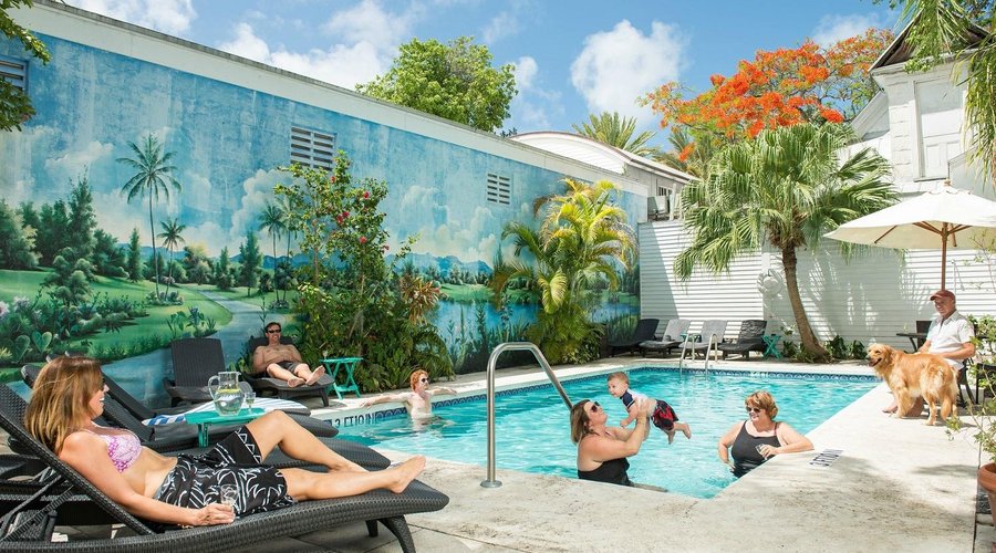 Rose Lane Villas are located in the heart of Old Town Key West, half a block from Duval Street.