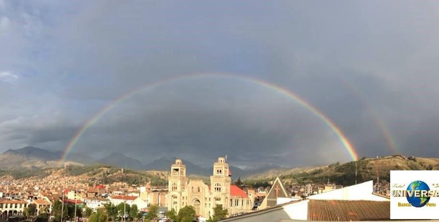 vista de Huaraz desde el Museo 