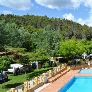 Zona 1 y 2, vista desde la piscina