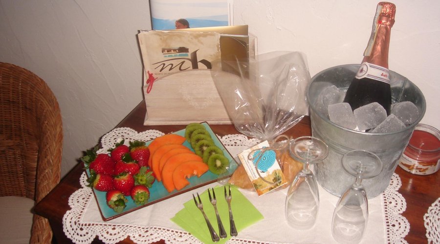 Suite Azul-Céu (oferta de aniversário de casamento)