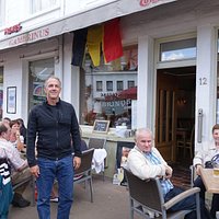 In Tervuren at Gambrinus, a friendly small restaurant.