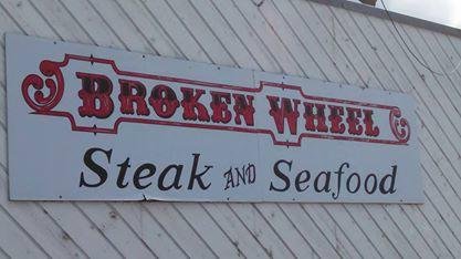 Broken Wheel sign