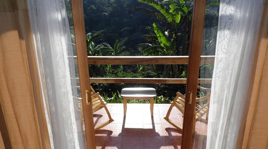 vista desde cabaña 1