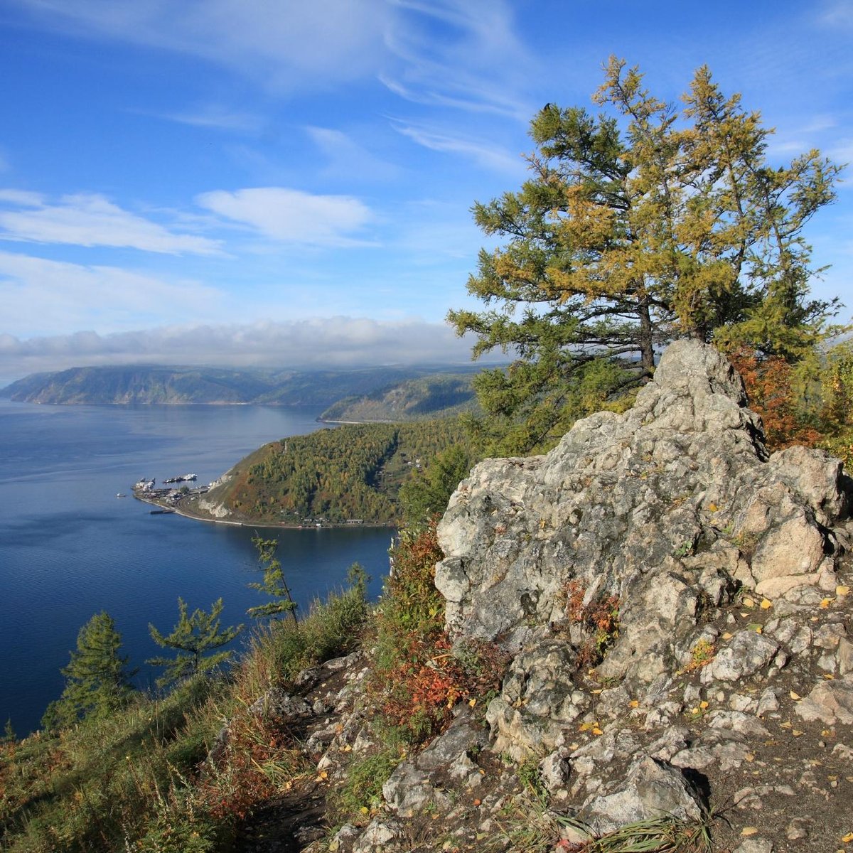 Камень Черского на Байкале