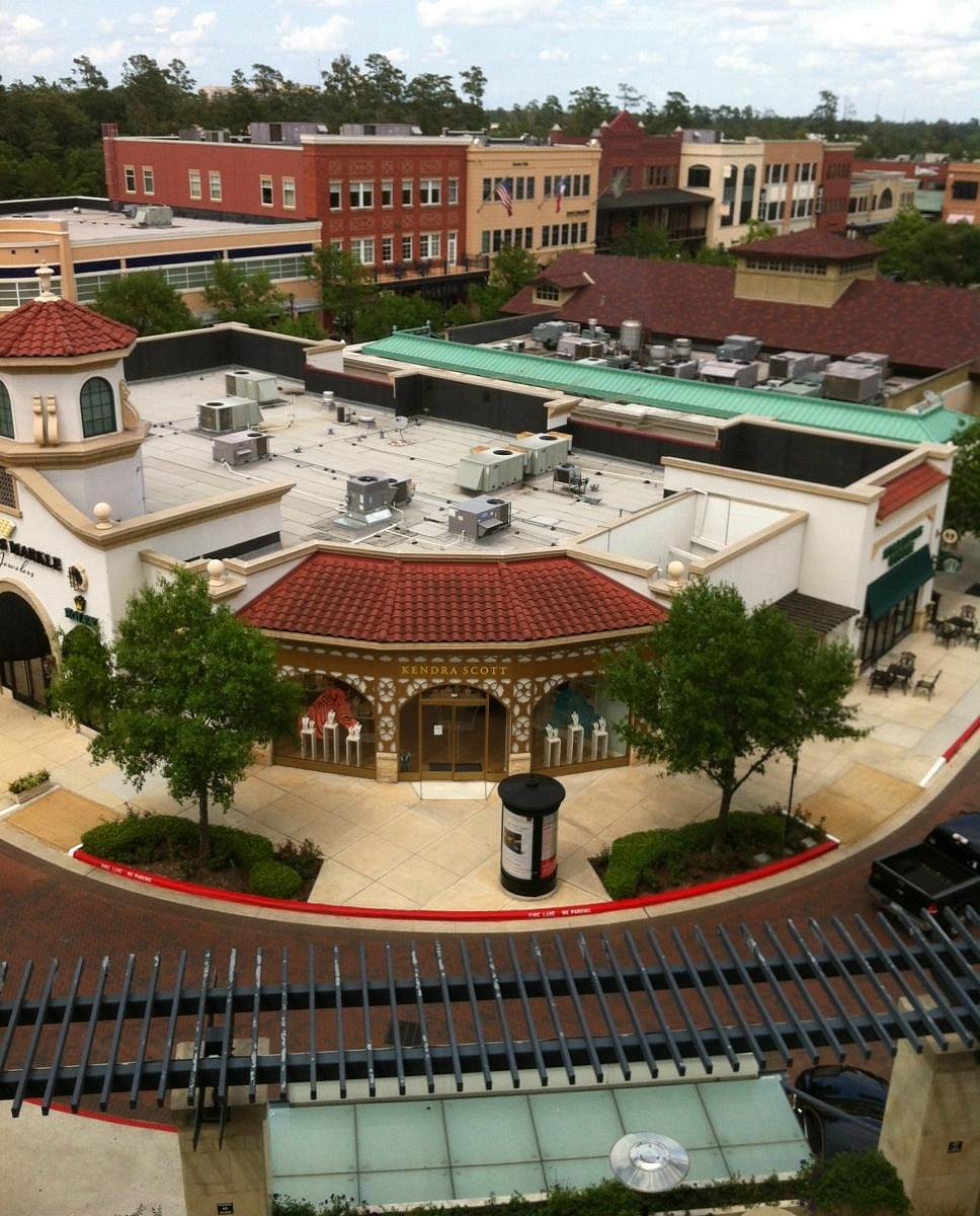 Market Street and Trolley Photos - The Woodlands, TX