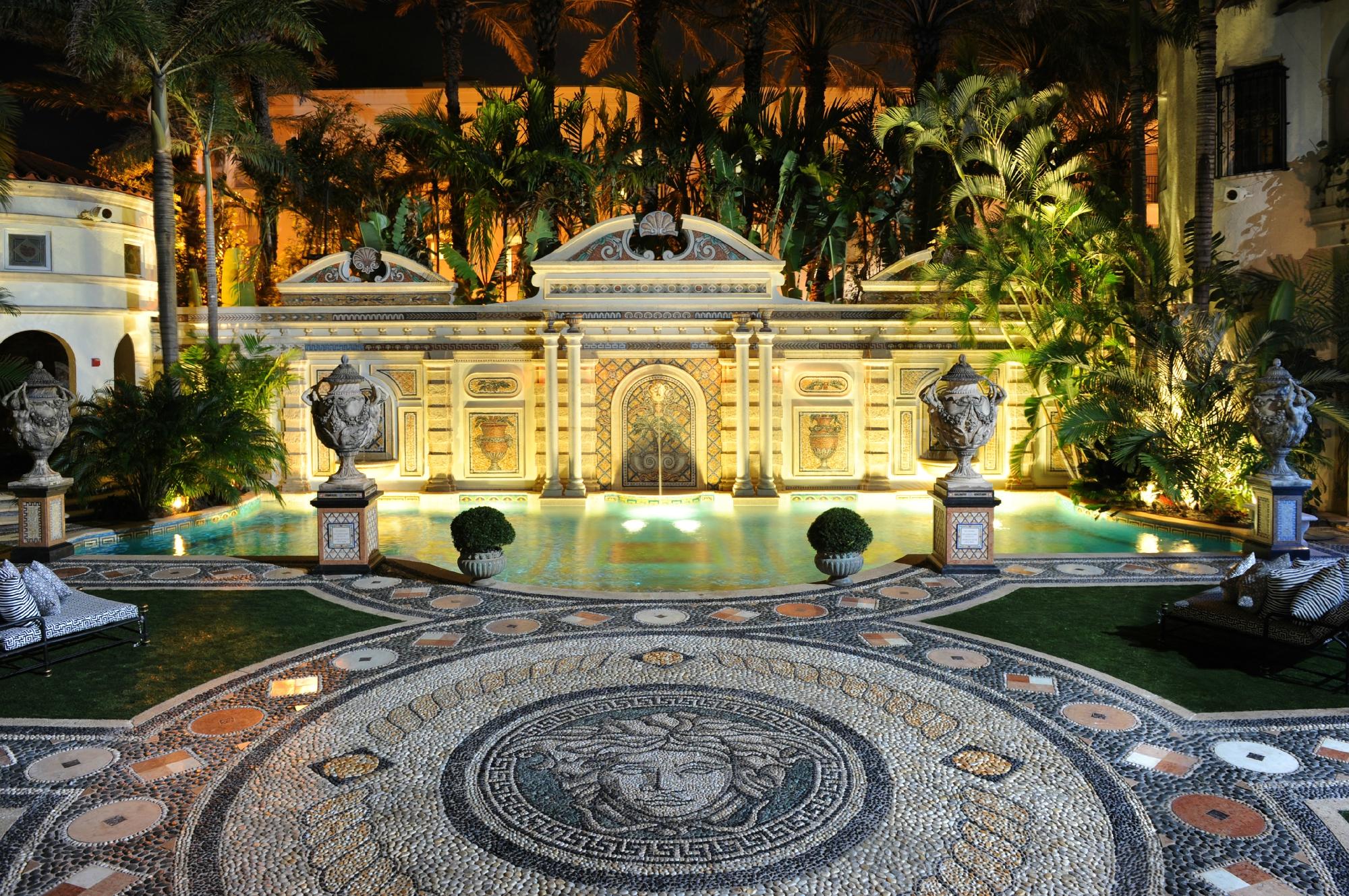 Miami mansion discount versace