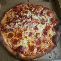 Crust top, a little well done..
