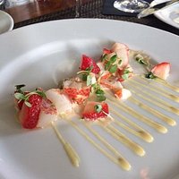 lobster and strawberries