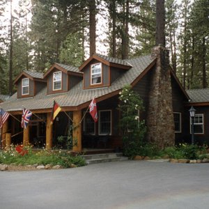 Main lodge of Rustic Cottages
