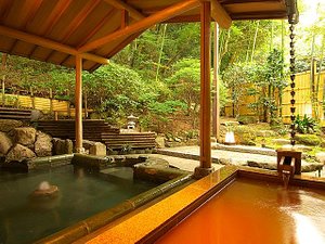 hot springs open air bath
