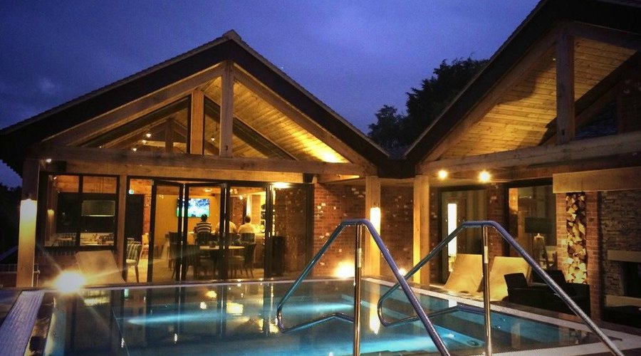 Vitality Pool at Dusk