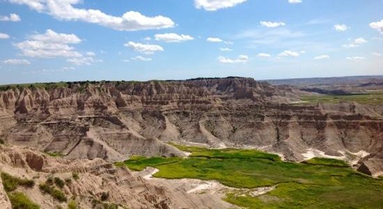 the badlands, sheep hills