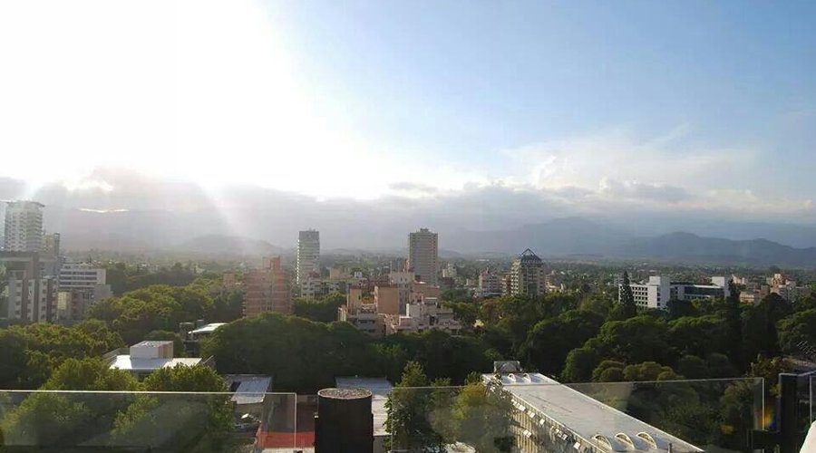 La vista del restaurant...HERMOSA!