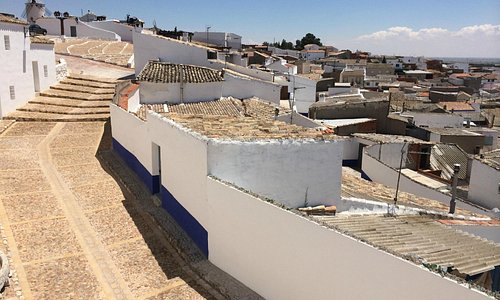 Panorámica del Barrio del Albaicín desde la terraza de Las Musas