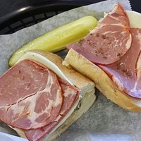 The Italian Combo sandwich.