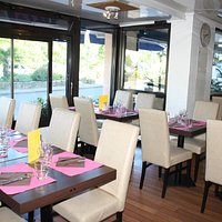 vue de l’intérieur du restaurant
