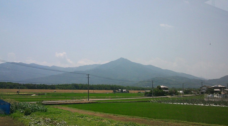 窓から見える風景