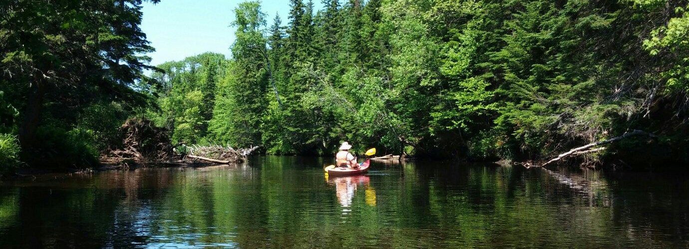 Kayaking on the Morell