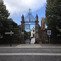 Entrada do Cemitério
