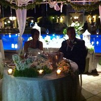 Buffet all' aperto