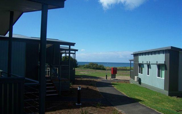 View from Waterview Cabins