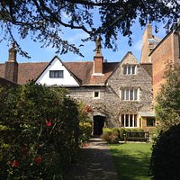view of rear of Priest's House
