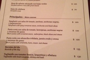 Menú