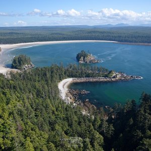 Lepas Bay, located on Graham Island just south of Langara