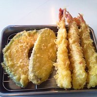 カボチャ天&サツマイモ天&海老天