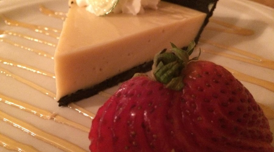 Oreo crust Key Lime pie