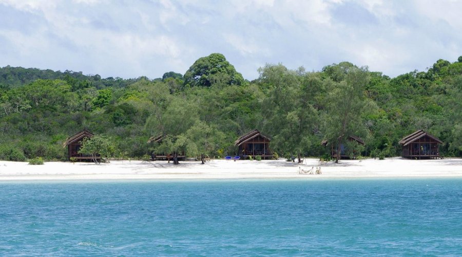 look at Secret Paradise Resort from the sea