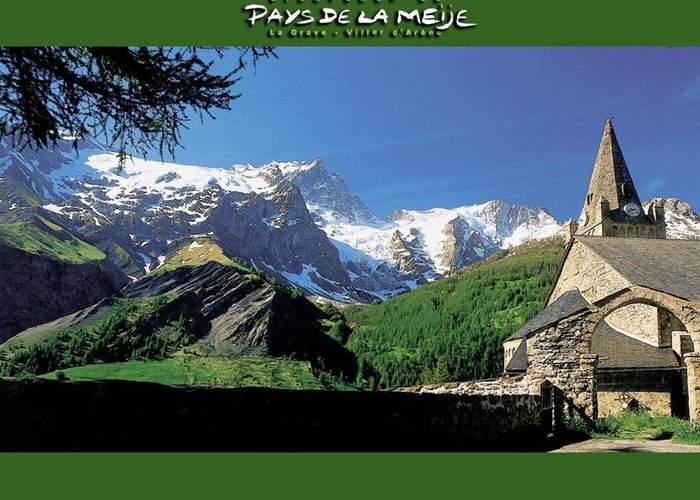 La Meije vue de La Grave