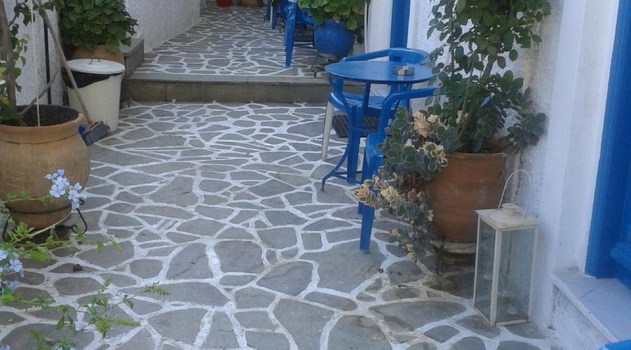 lovely terrace.
