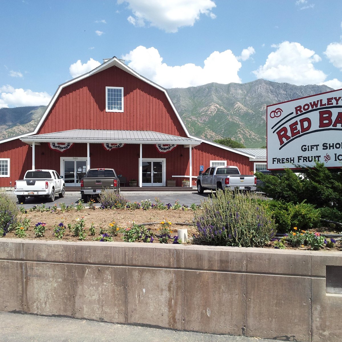 The Iconic Red Barn Of Santaquin