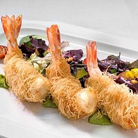 Tempura de langostinos