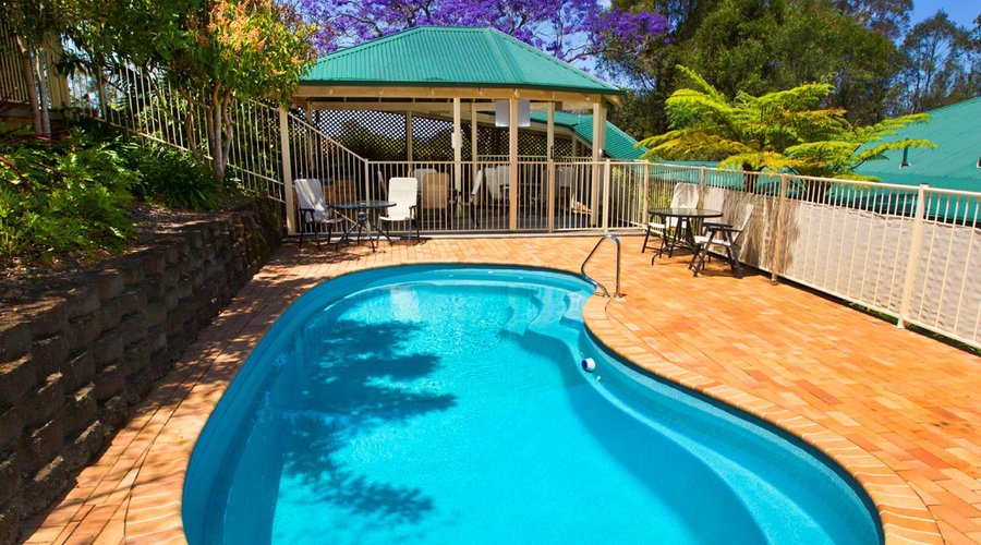 Relax around the pool